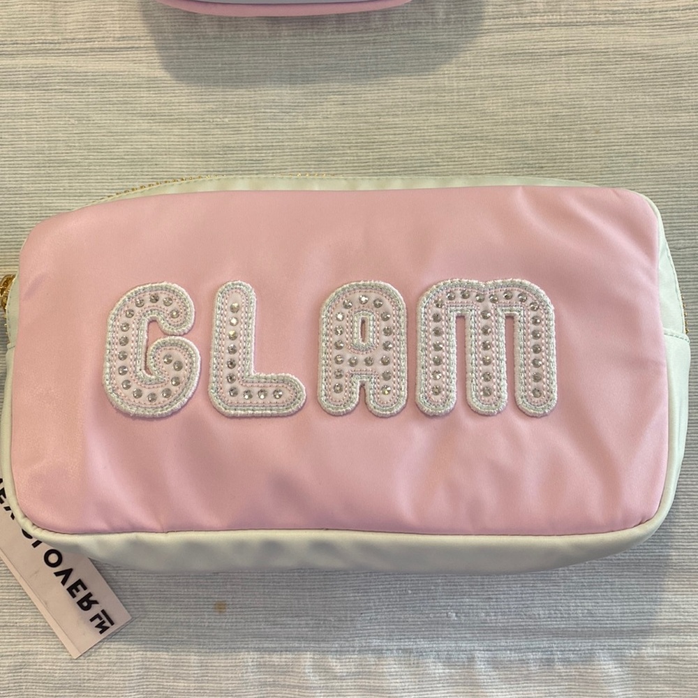 Stoney Clover Lane Glam pouch small colorblock Pastels collection